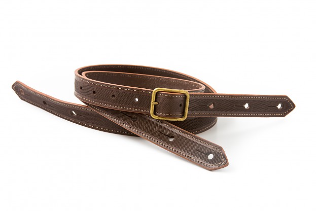 Andreas Brown Leather Strap with Vegetable Tanning | RightOn! Straps 1